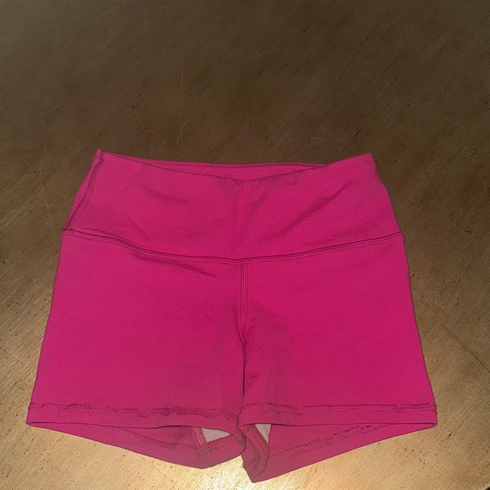 Fleo Hot Pink Athletic Shorts
